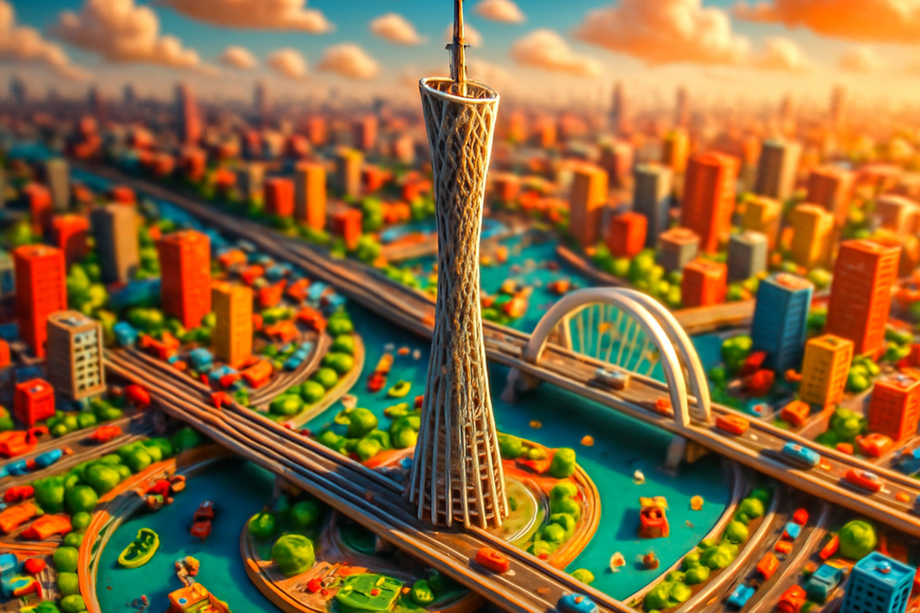 Mini Tilt-Shift Landscape