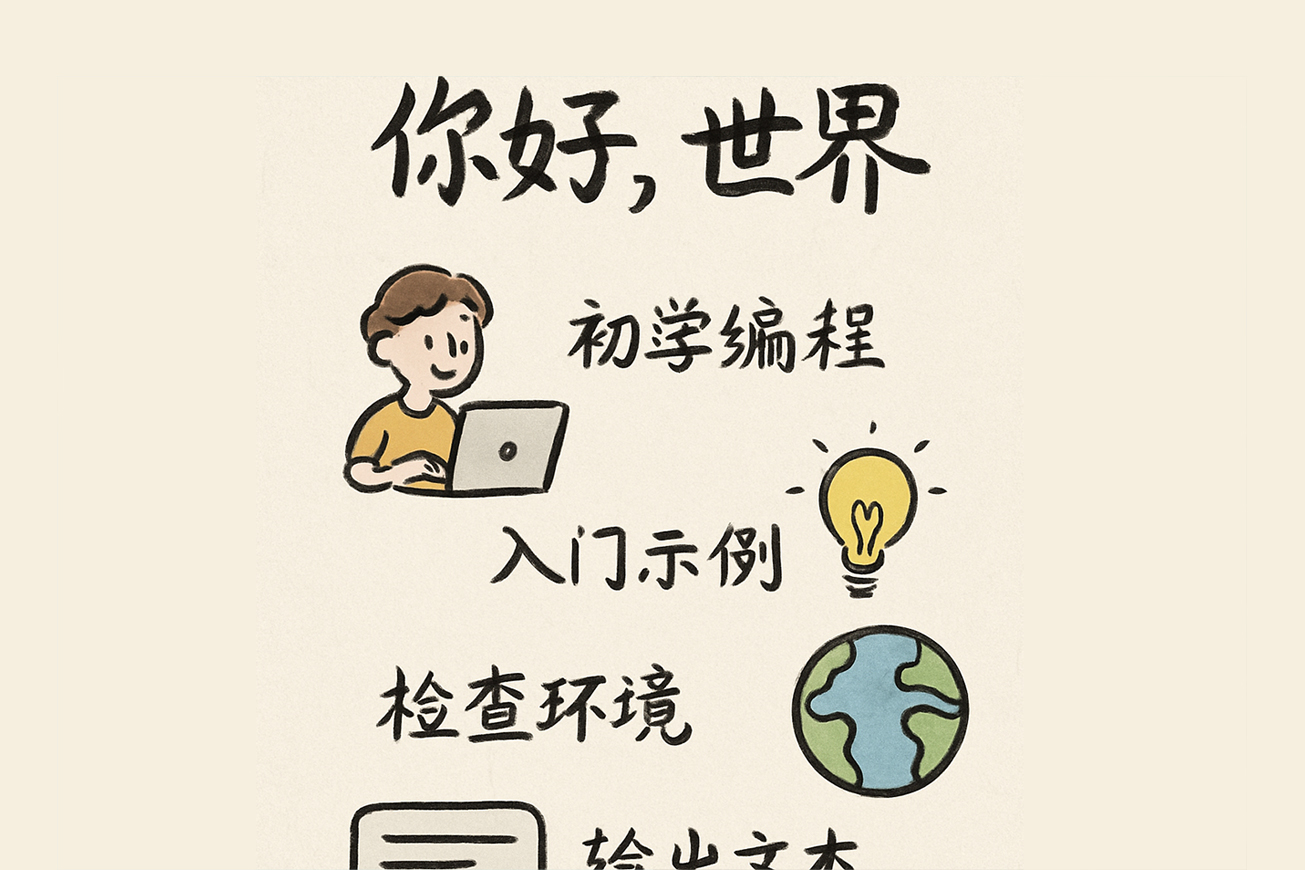 手绘风格信息图卡片