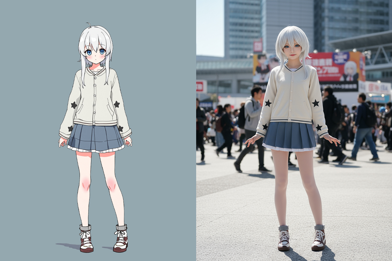 Anime to Real Person