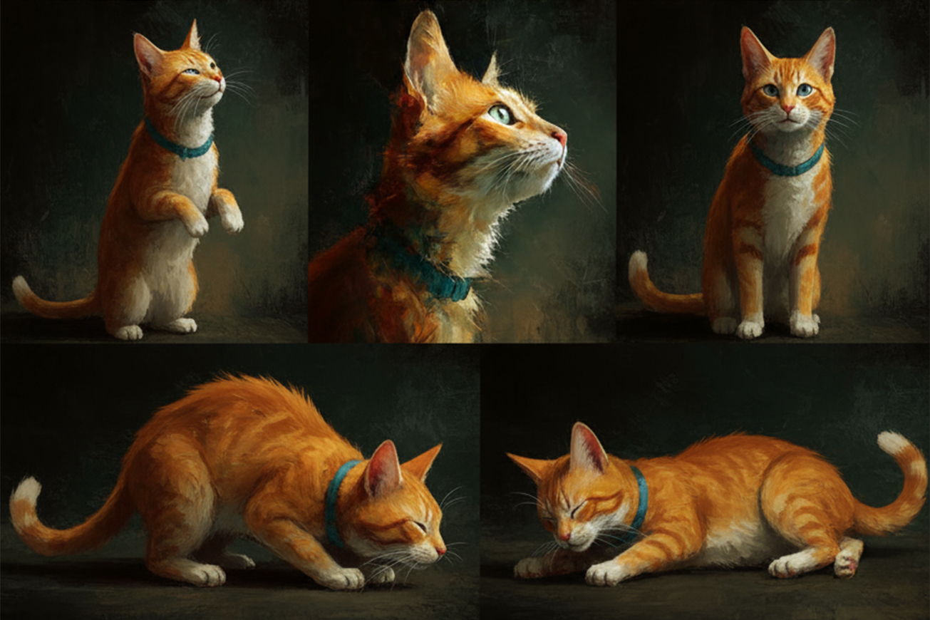 3D avatar pose generation
