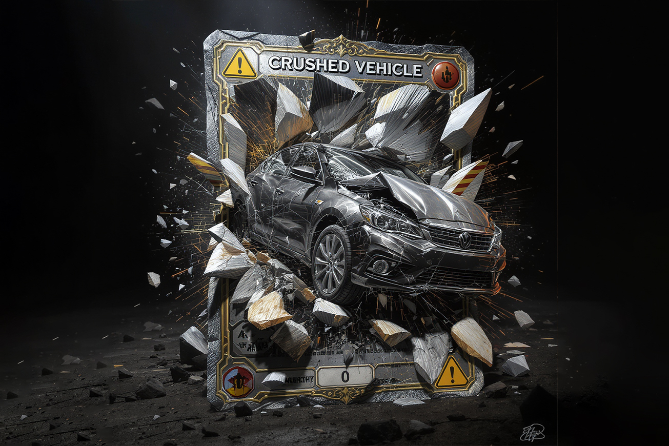 Physical Destruction Effect Card